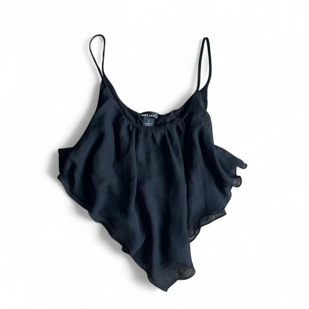 Wet-seal Women's Black Blouse